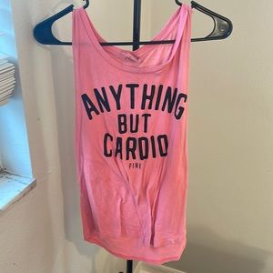 Anything but cardio gym tank